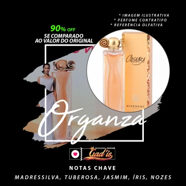 Perfume Similar Gadis 422 Inspirado em Organza Contratipo
